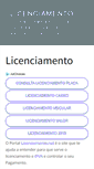 Mobile Screenshot of licenciamento.net